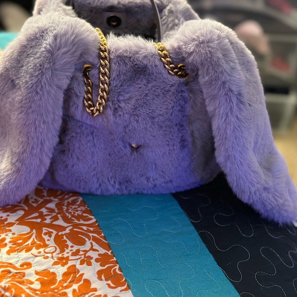 Kate Spade Rabbit Purple Bag - Picture 3 of 3